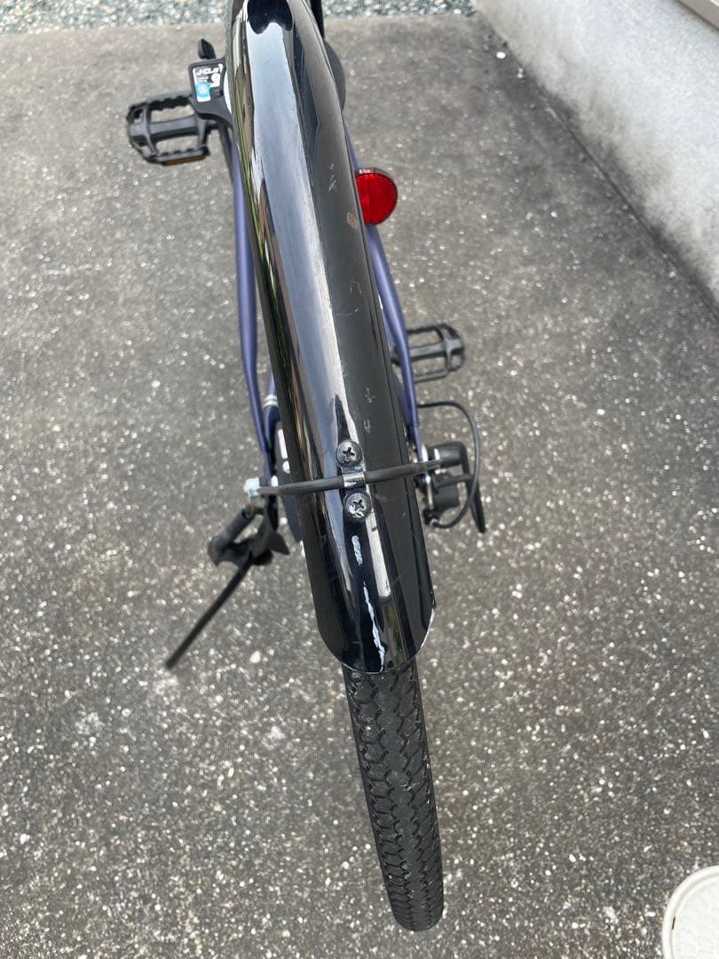 シティサイクル 前面バスケット付き　自転車　27インチ　整備済み