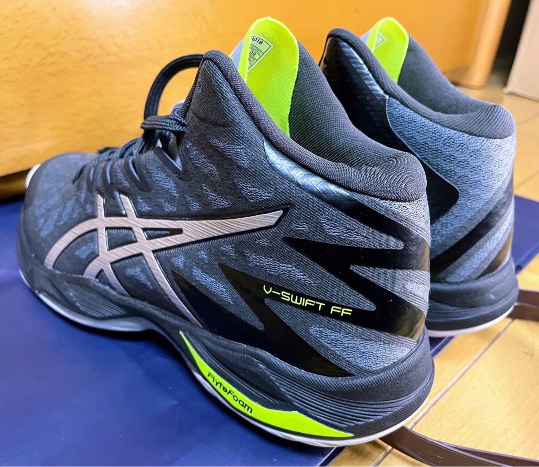 新品アシックスバレーボールシューズ 軽量通気性高クッションスニーカー靴24.5