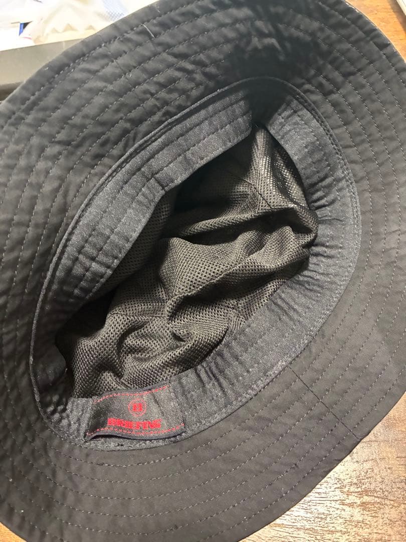 BRIEFING GOLF×WIND AND SEA バケットハット BLACK