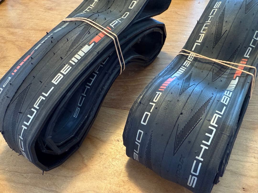 未使用 SCHWALBE PRO ONE シュワルベ プロワン 2本