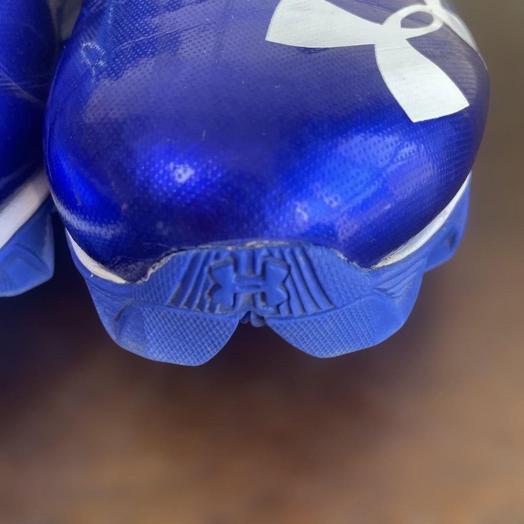 K*a様 UNDER ARMOUR 青 ハイカット スパイク