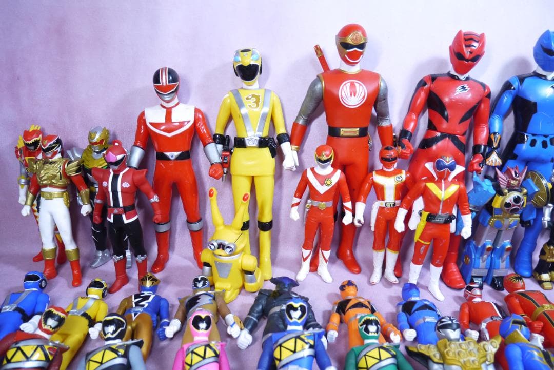 スーパー戦隊シリーズ　ビッグサイズソフビフィギュア　97体
