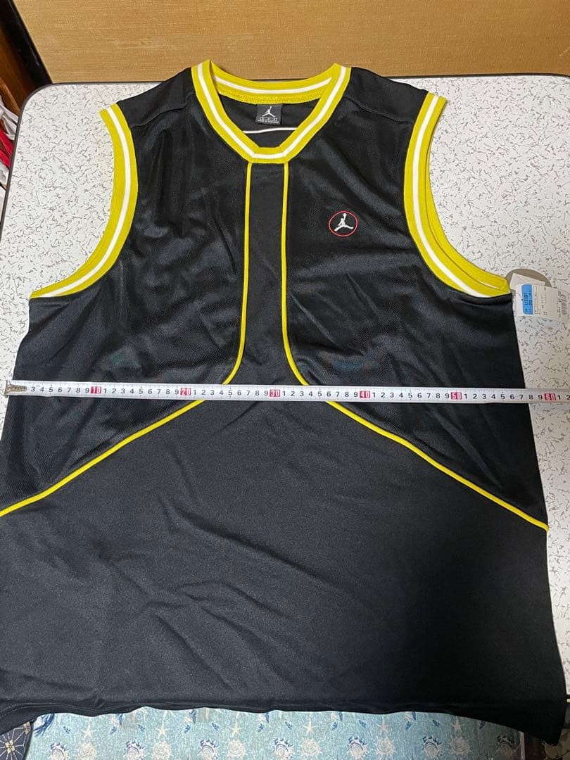 タグ付未使用品！Jordan タンクトップ ブラック/イエロー Lサイズ