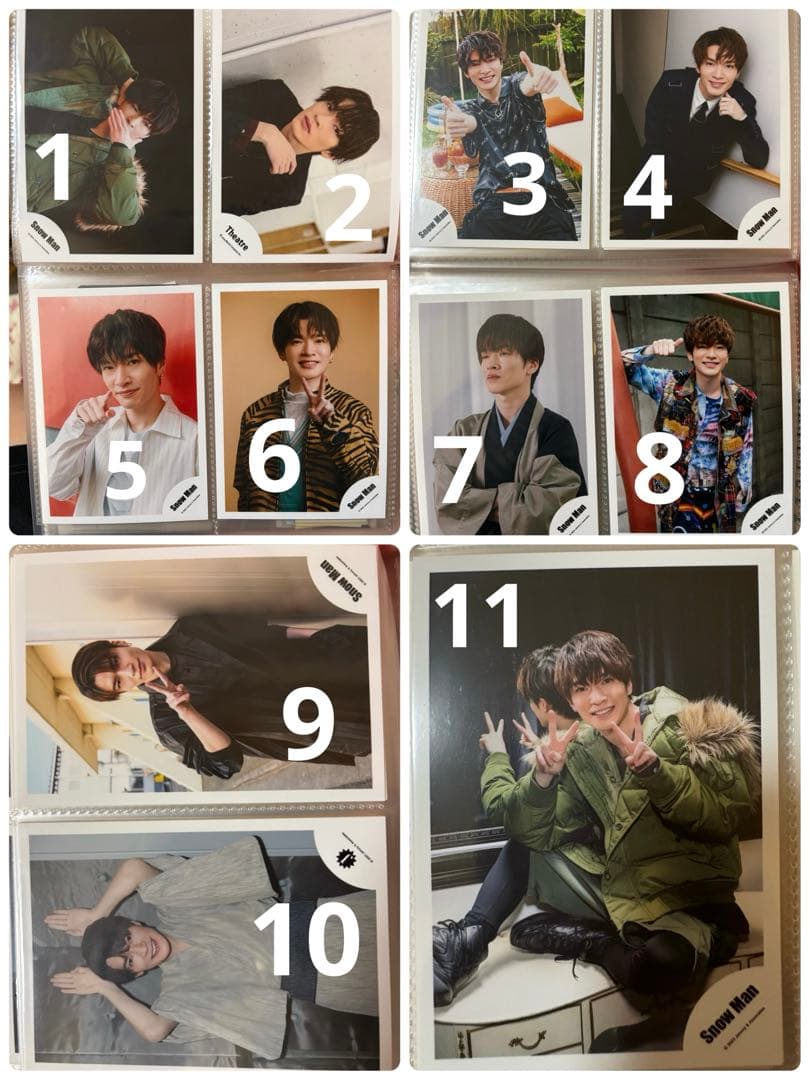 Man深澤辰哉公式写真グッズアクスタステッカー