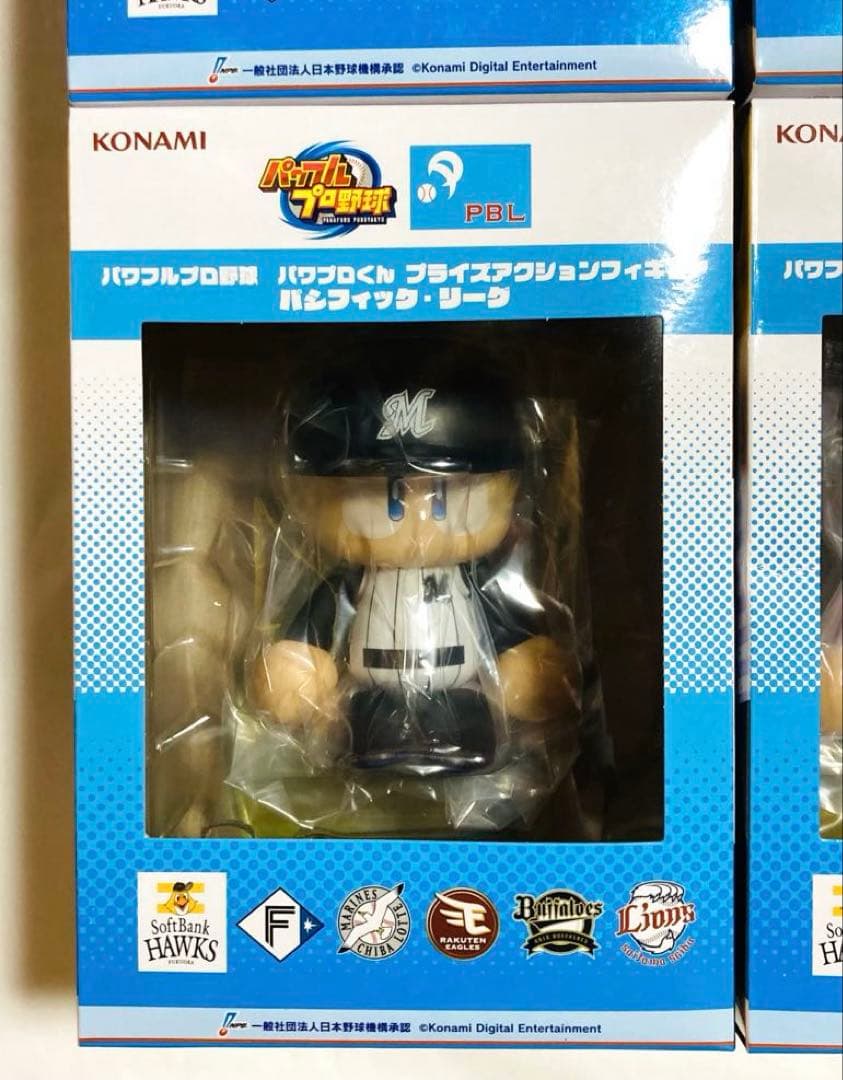 パワプロくん プライズアクションフィギュア パシフィック・リーグ ６種コンプ