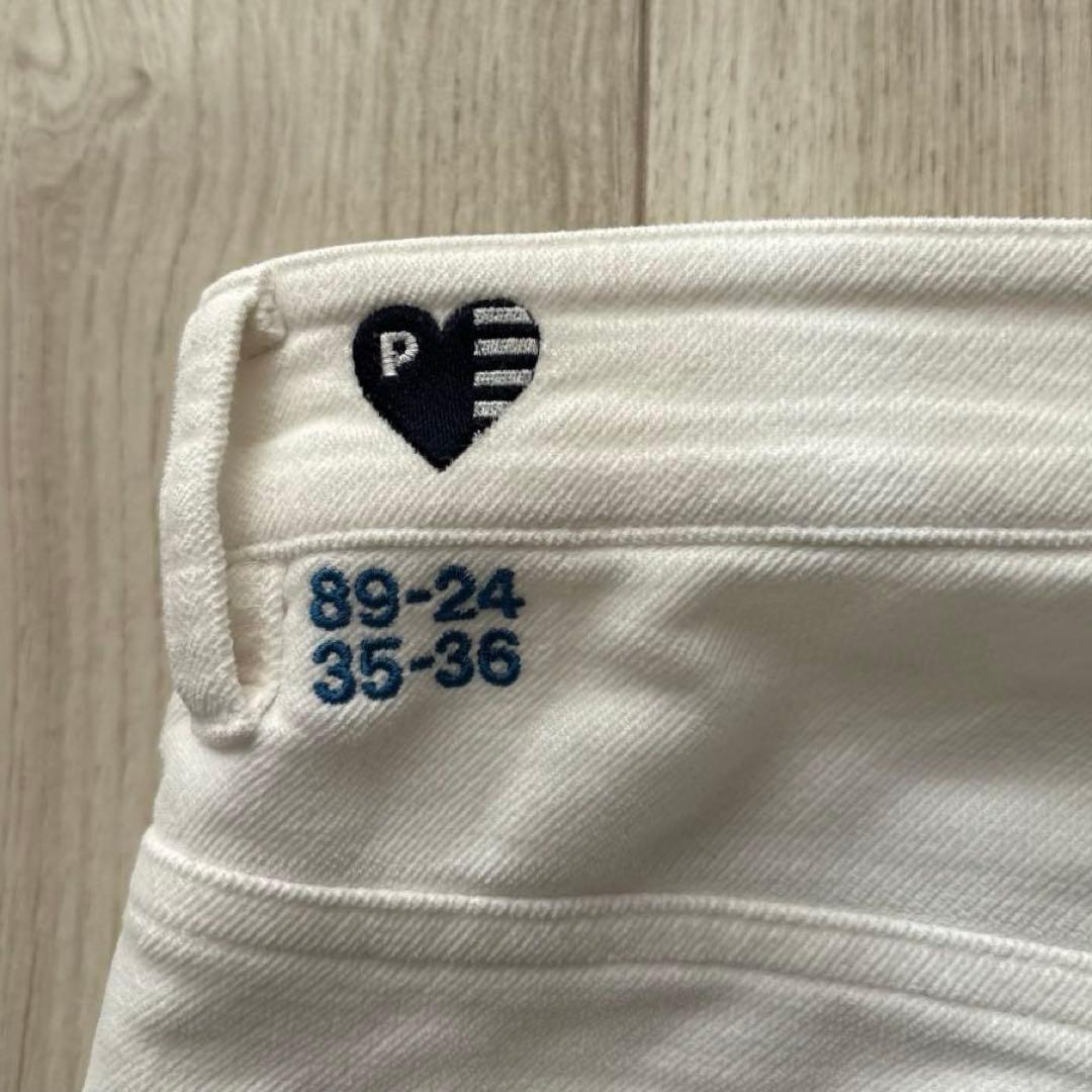 PEARLYGATES 2024 ゴルフ パンツ ホワイト 3L ストレッチ