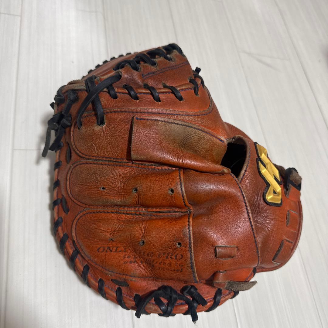 ハタケヤマ 硬式 キャッチャーミット 甲斐モデル