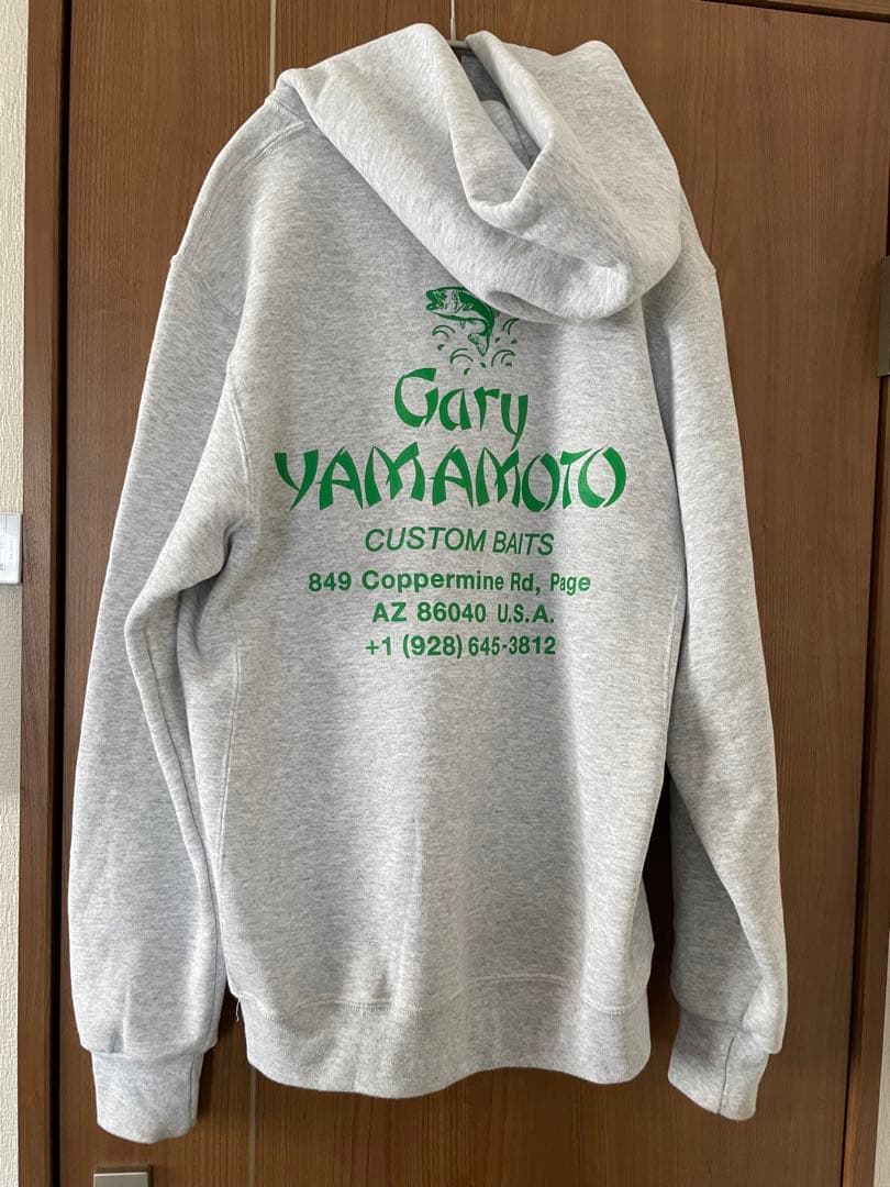 【未使用】Gary Yamamoto カスタムベイト パーカー グレー