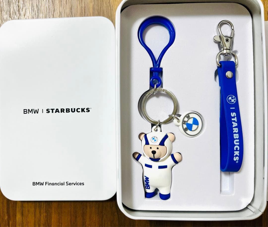  ✖️ スタバ スタバックス　ベア ベアリスタ　キーホルダー キーリング