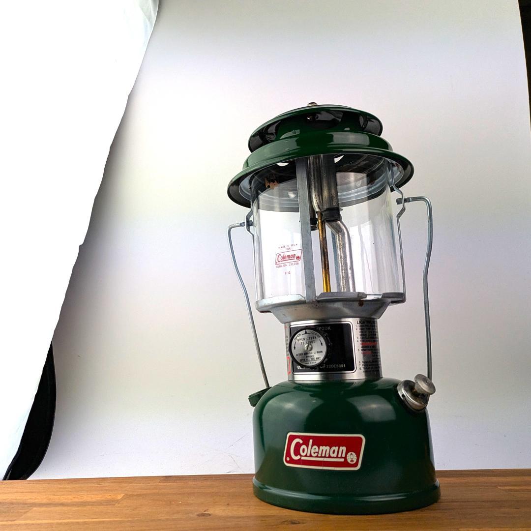 極美品 コールマン 220K195 ランタン 81年5月 箱付 COLEMAN