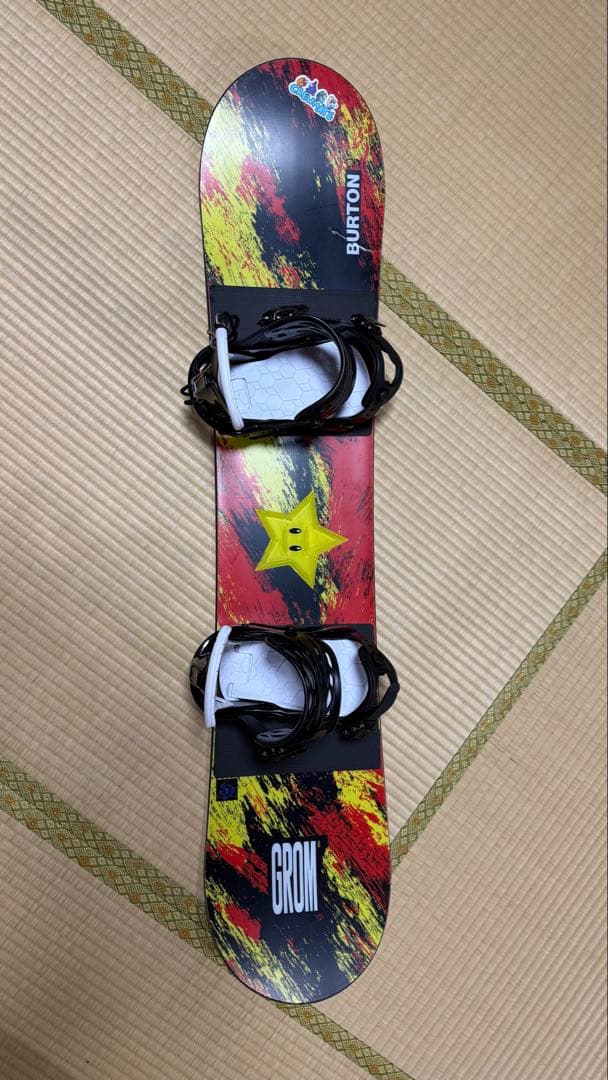 BURTON GROM キッズスノーボード 130 バインディング付き