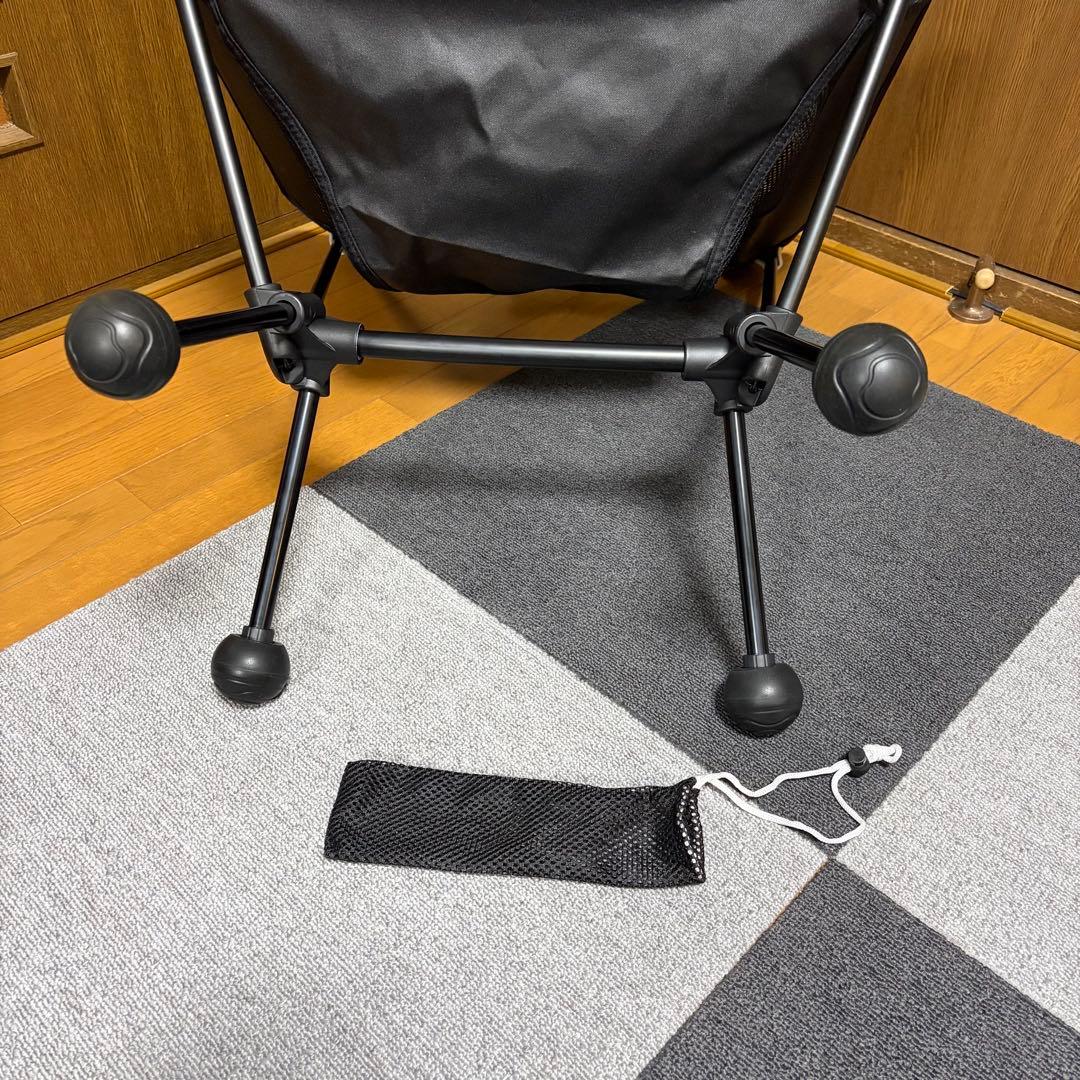 Helinox ヘリノックス チェアワン オールブラック 脚カバー付き