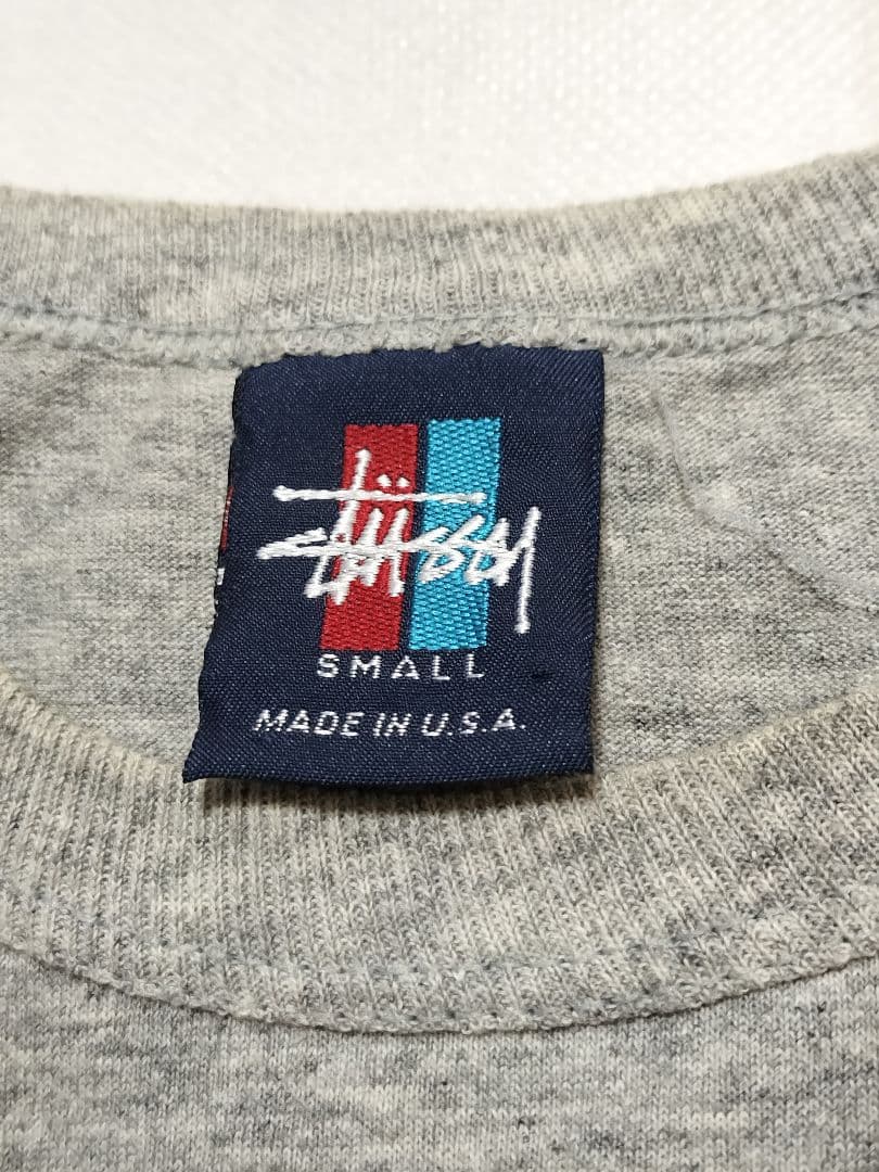 新品未使用　訳あり　 オールドステューシー　US MADE ロンT 希少Sサイズ