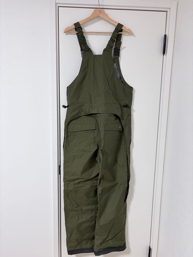 green clothing　グリーンクロージング　ビブパンツ　M