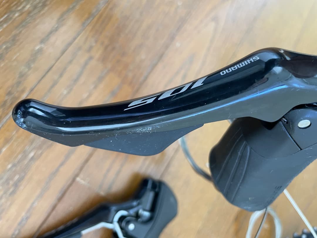 300km程度】Shimano 105 R7000 コンポーネントグループセット