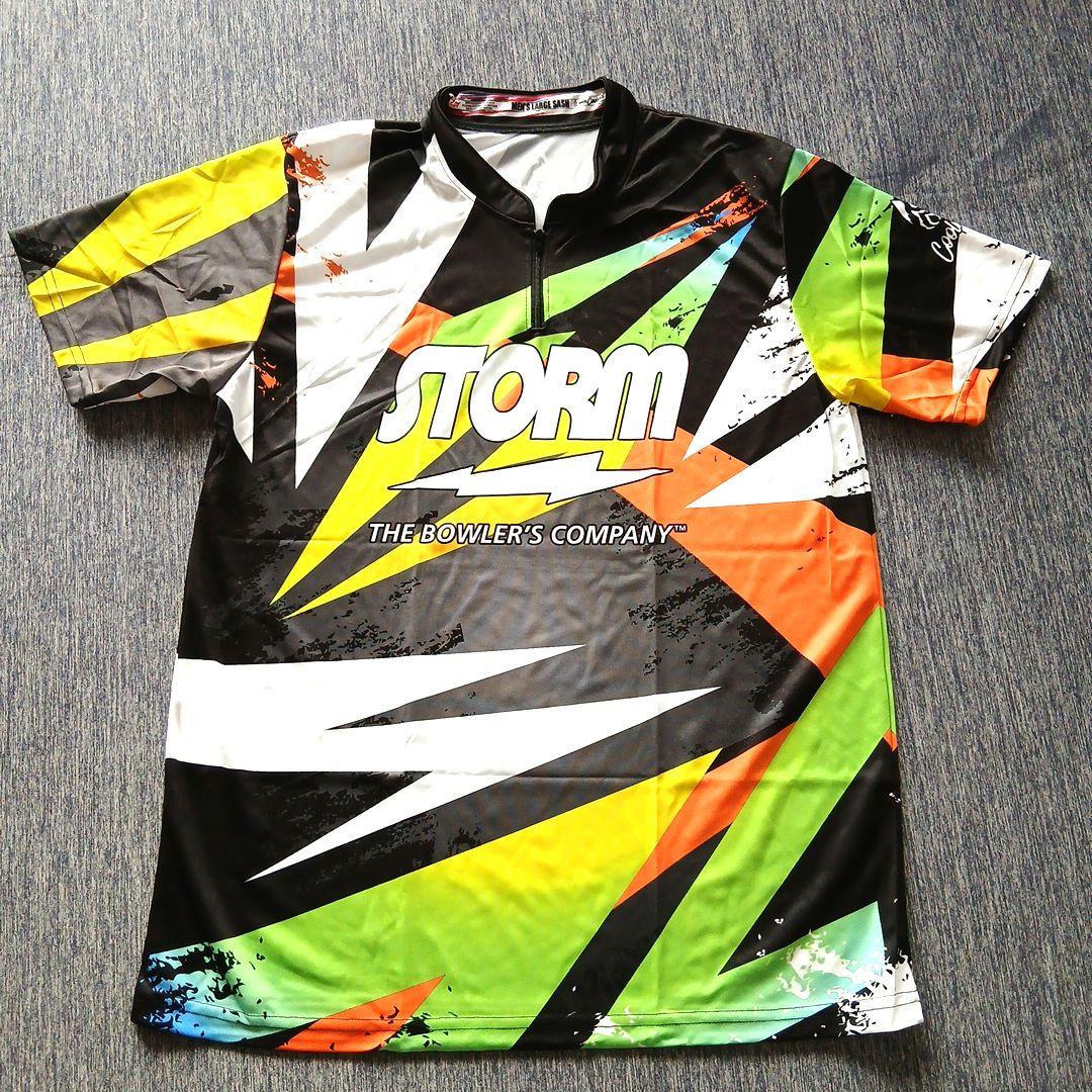 日本未発売✨STORM【日本サイズXL】　大きめ　USA製　ボウリング　イナズマ