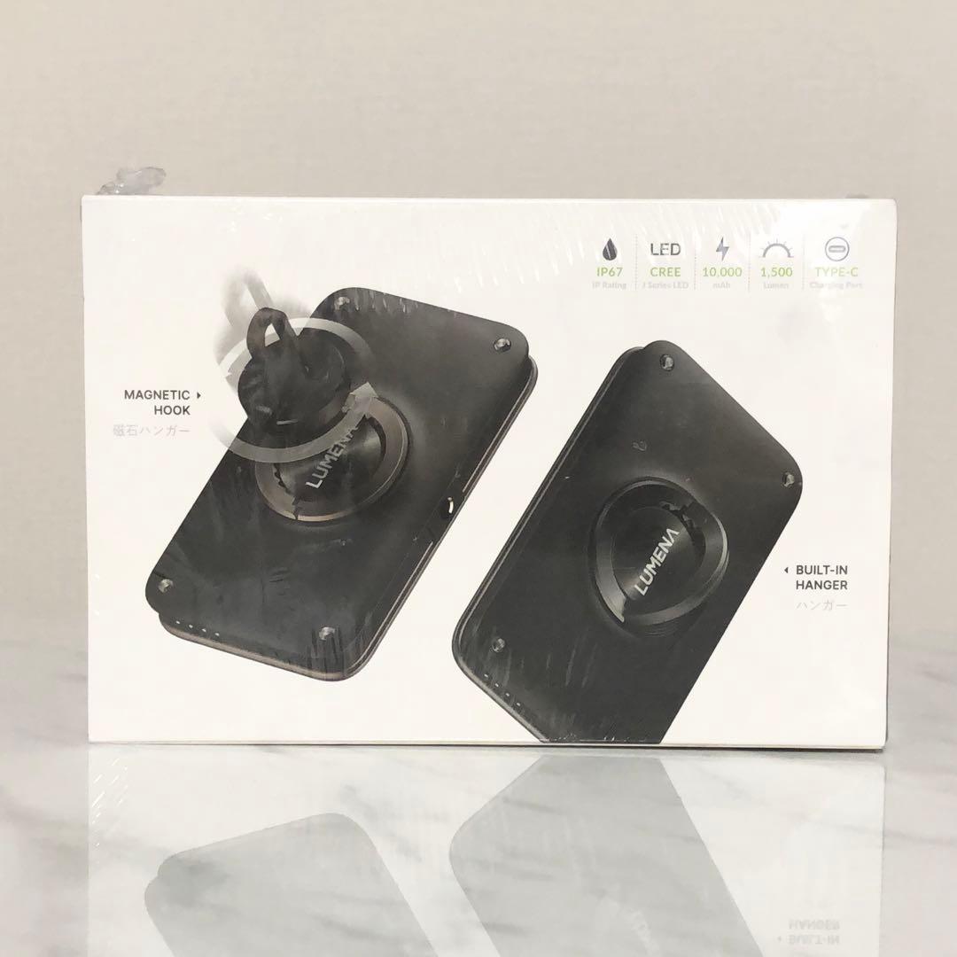 新品未開封 ルーメナー2X LUMENA2X メタルブラック 防災用にも