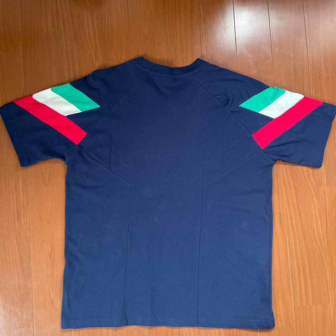 【新品未使用】 adidas イタリア代表 Tシャツ ネイビー/2XL