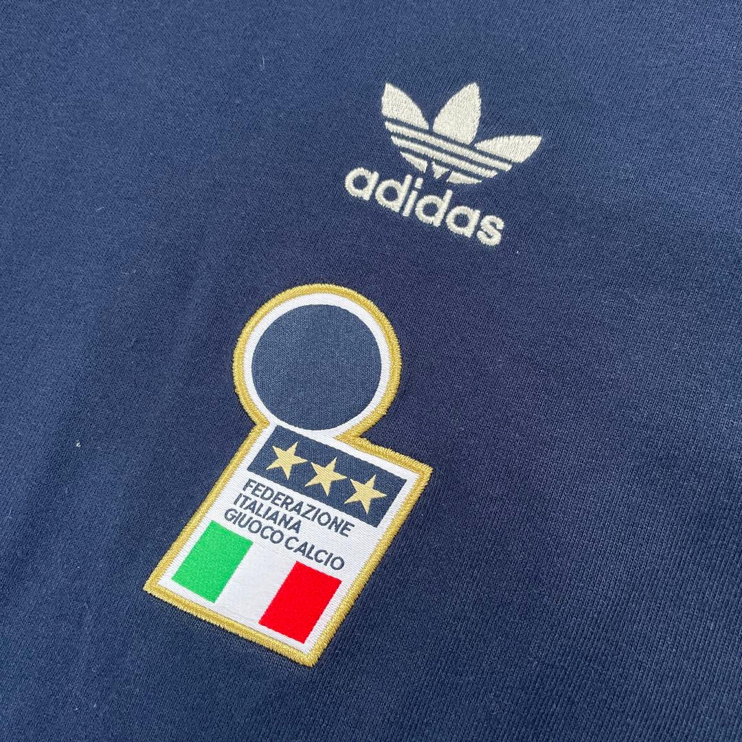 【新品未使用】 adidas イタリア代表 Tシャツ ネイビー/2XL