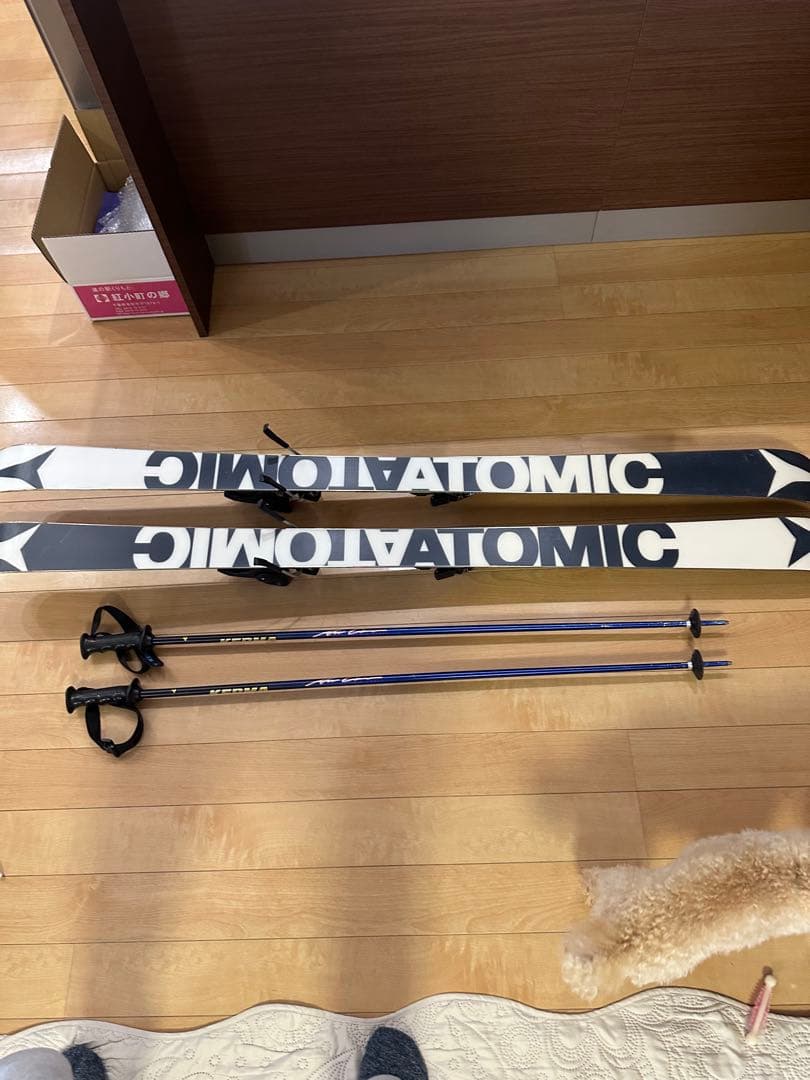 送料無料■ATOMIC■DEVIANT■フリースキー ■約162cm ケース付き