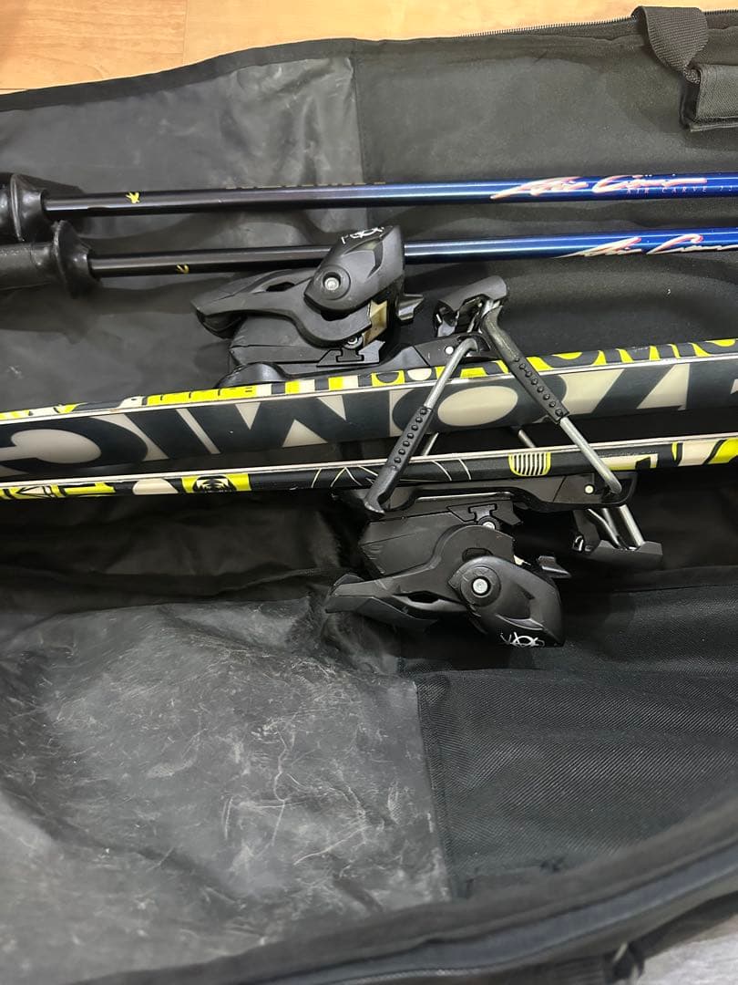 送料無料■ATOMIC■DEVIANT■フリースキー ■約162cm ケース付き