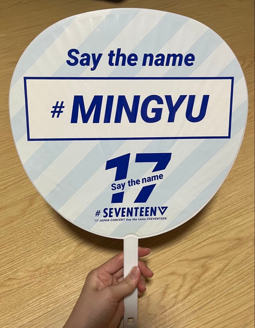 SEVENTEEN セブチ　ミンギュ　MINGYU 珉奎　うちわ　ライブグッズ