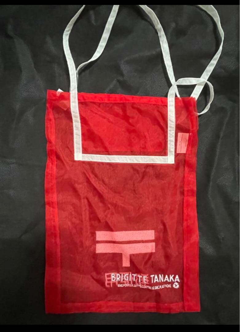 新品希少〠BRIGITTETANAKAブリジットタナカオーガンジーエコバッグ