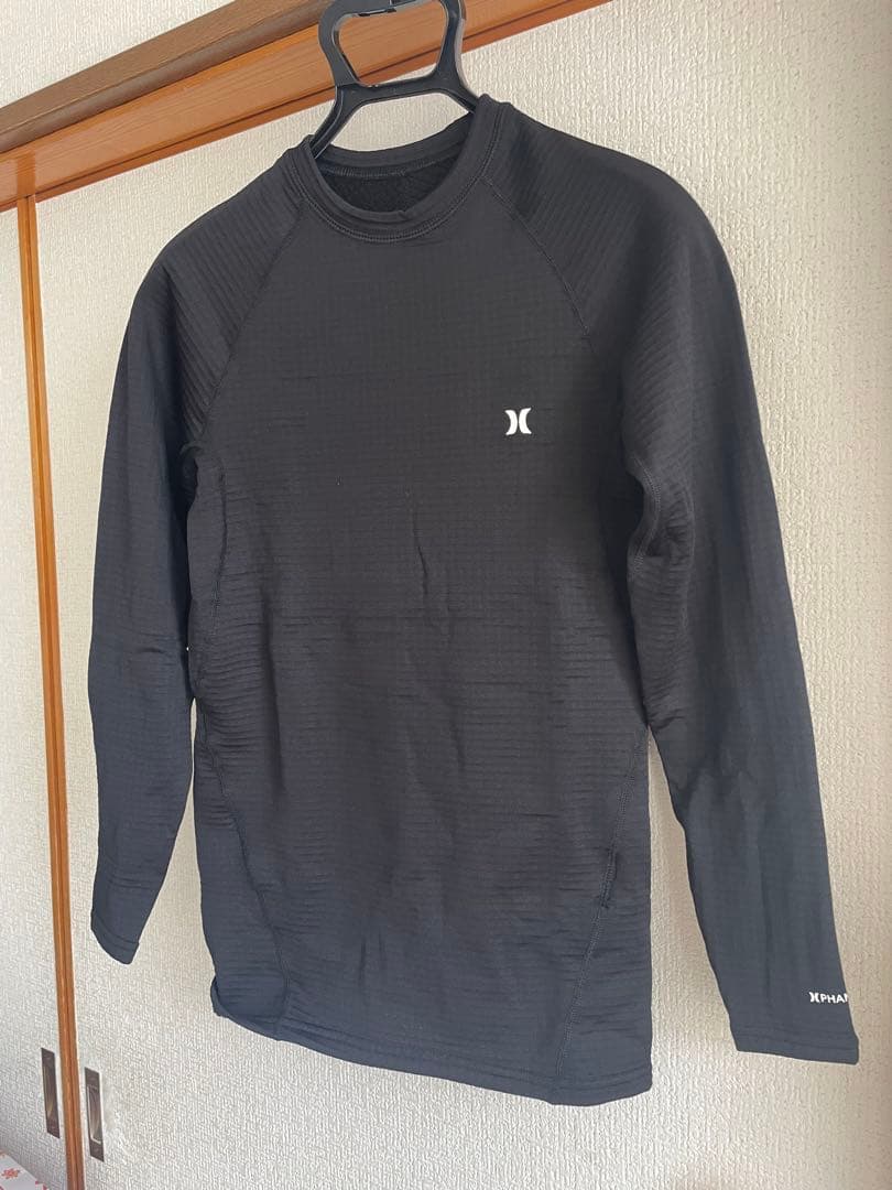 Hurleyファントムワッフルインナークルー ゴルフ　スキー　スノボー S