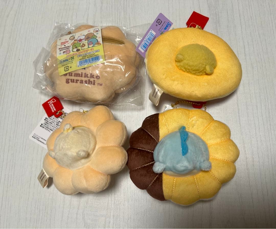 すみっコぐらし　ミスドコラボ　てのりぬいぐるみ他15点セット