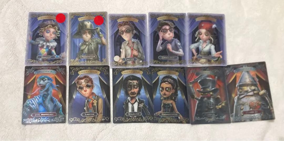 第五人格　トレカ　クリアカード　ウエハース　まとめ売り　特典　ポストカード