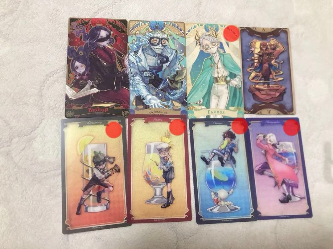 第五人格　トレカ　クリアカード　ウエハース　まとめ売り　特典　ポストカード