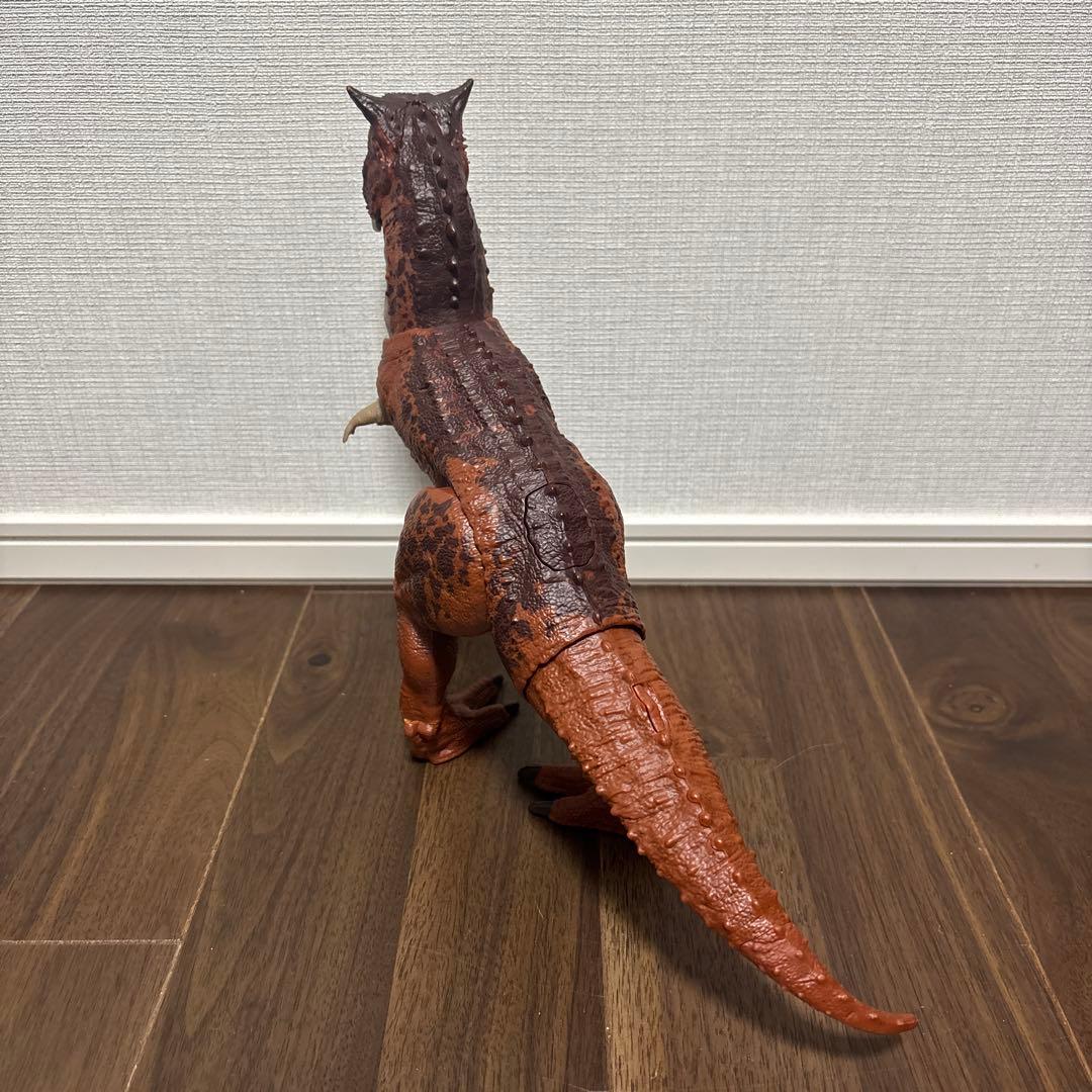 最終値下げ【美品】マテル　ジェラシックワールド　ダメージ！ひかる　カルノタウルス