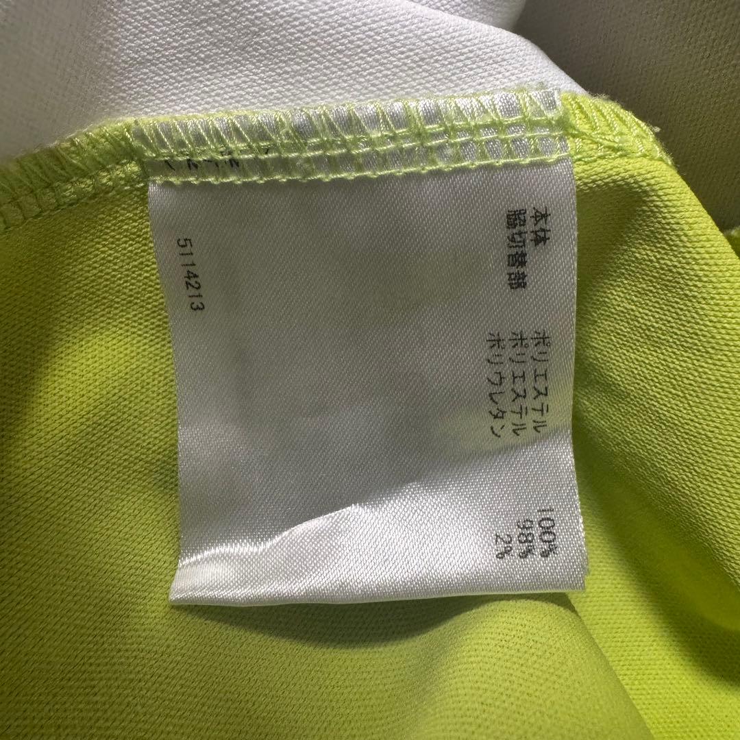 Munsingwear マンシングウェア ビッグロゴ 半袖 モックネック シャツ