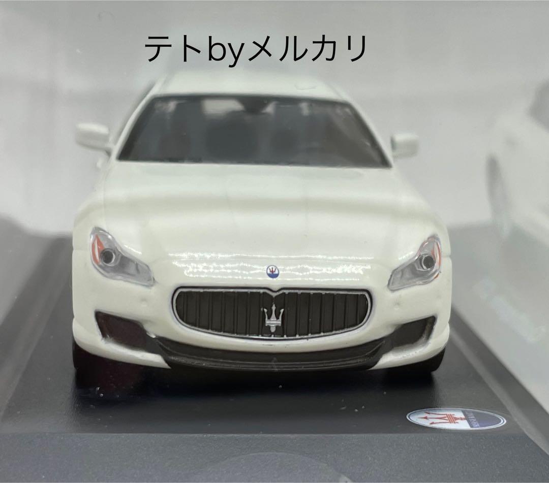 1/43 WHITE BOX マセラティ クワトロポルテ GTS 白