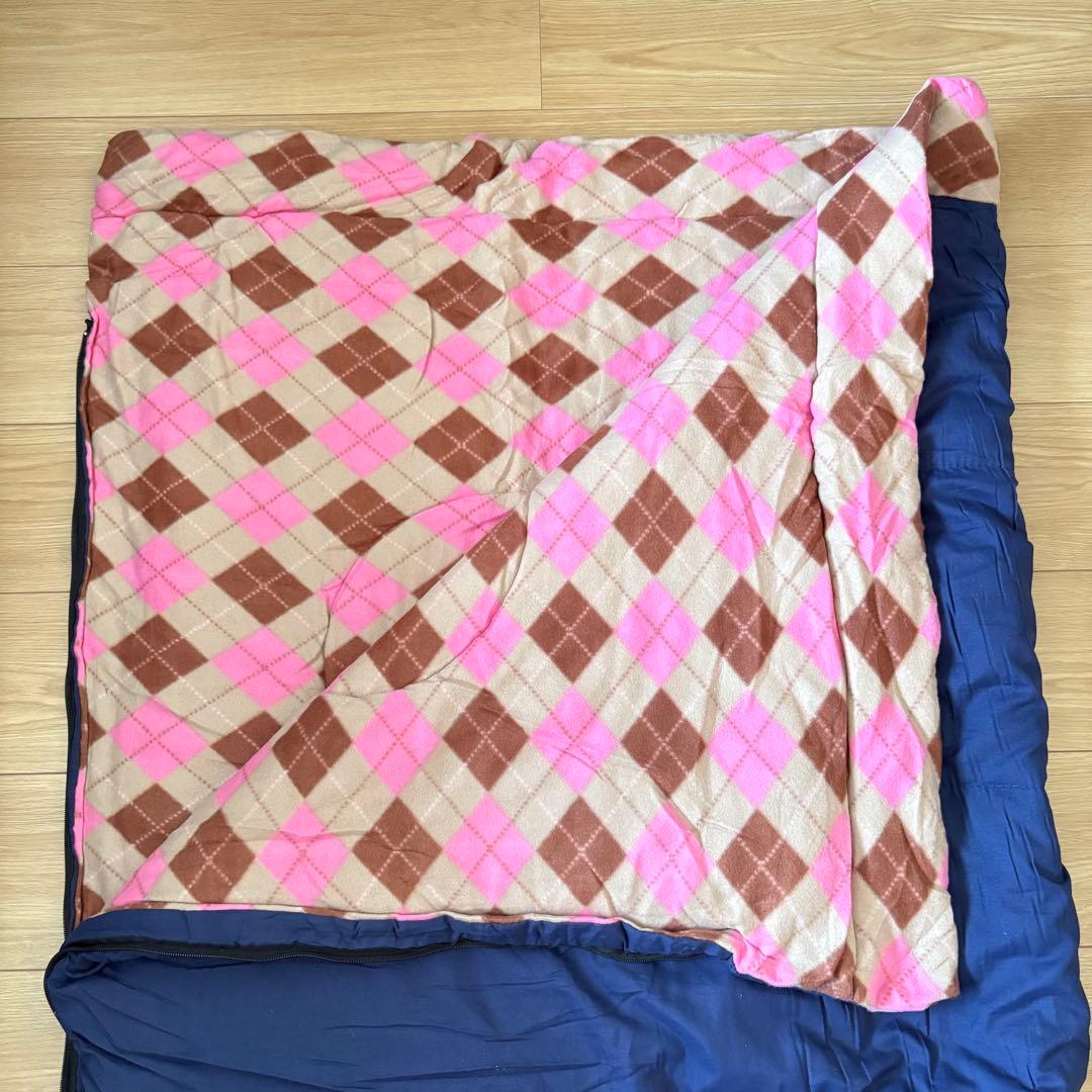【美品2個セット】Coleman コールマン 寝袋 スリーピングバッグ フリース