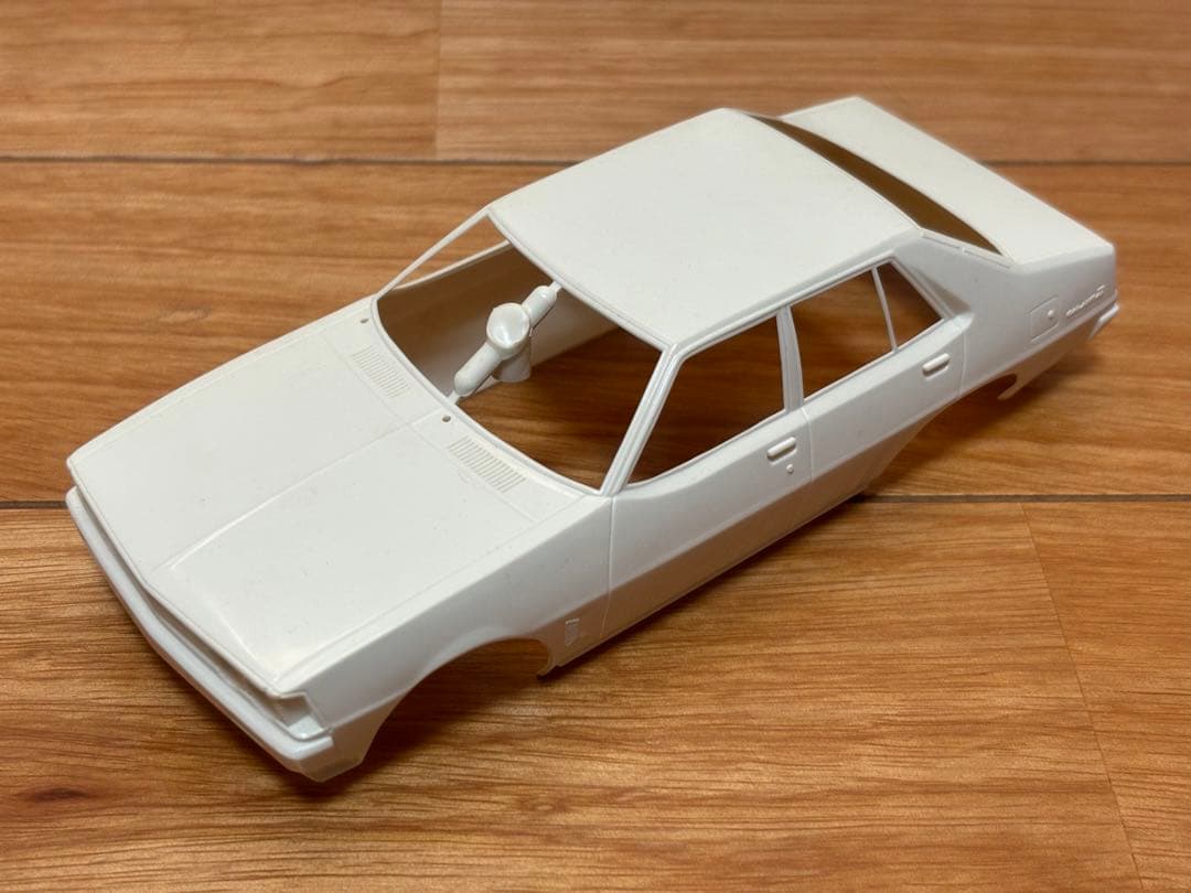 当時物 フジミ模型 1/24 三菱 ギャランΣ 2000GSR 八の字シャコタン