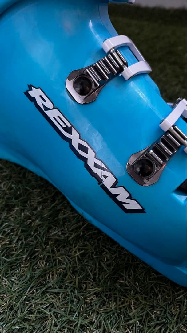 REXXAM スキーブーツ 青　s93 power rex