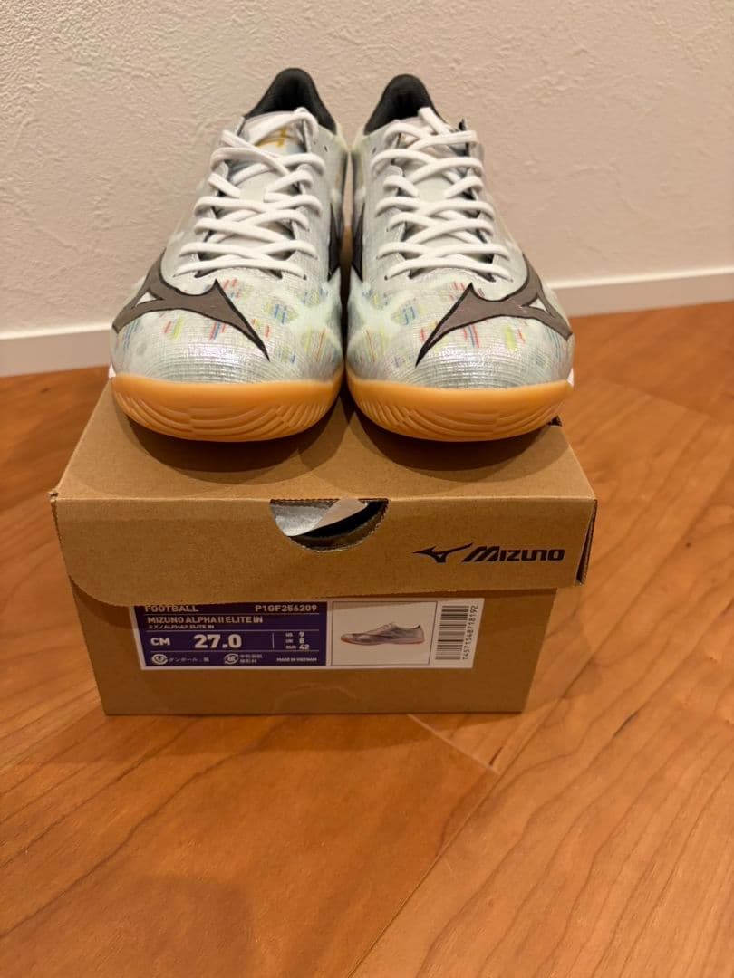 aj1さま専用☆新品【フットサルシューズ】ミズノアルファ 2 ELITE IN
