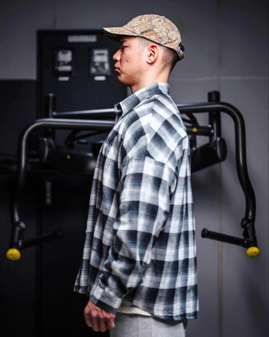 キ*ー様 芳賀セブン R.T.P. Flannel Shirt BLK　サイズ