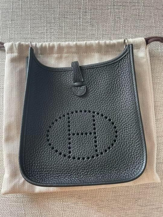 HERMES ミニエブリン TPM 黑