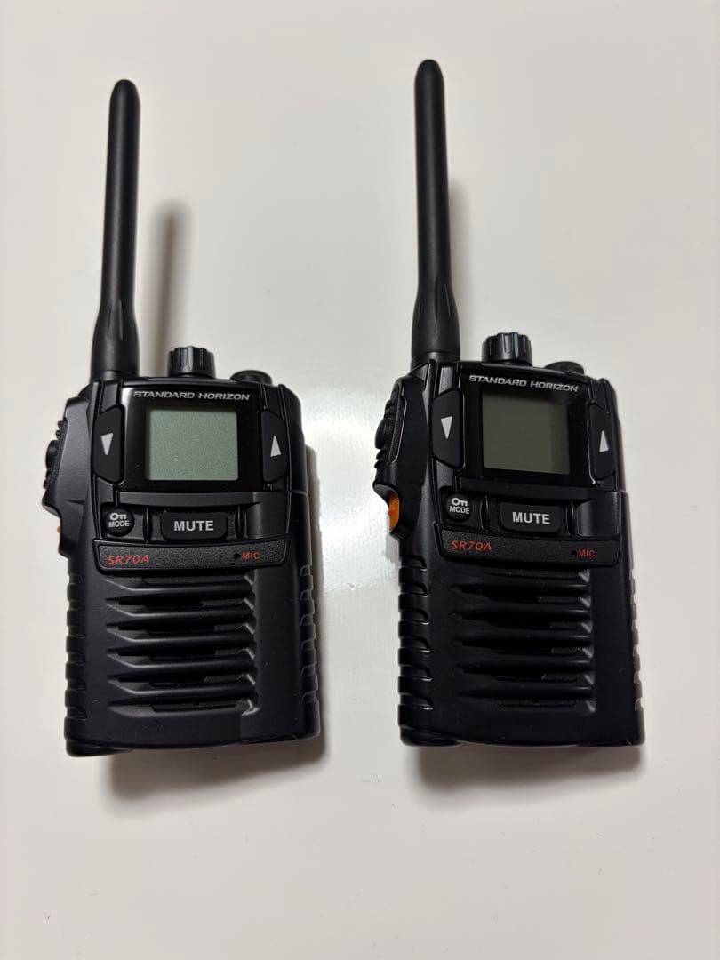 SR-70A 2台セット ブラック(イヤホン付き)