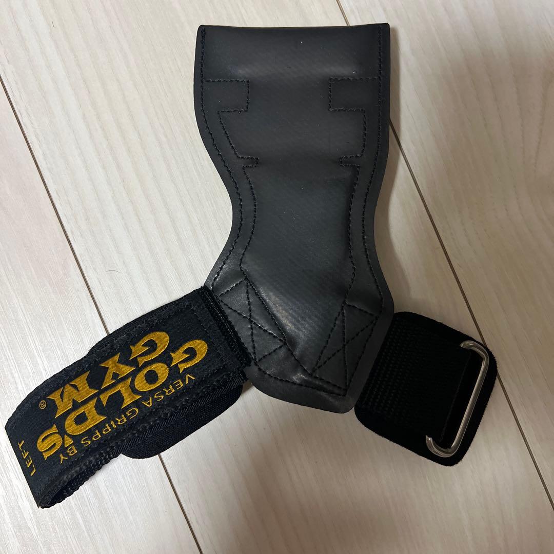 【新品】サイズS ゴールドジム パワーグリップ プロ ブラック 黒