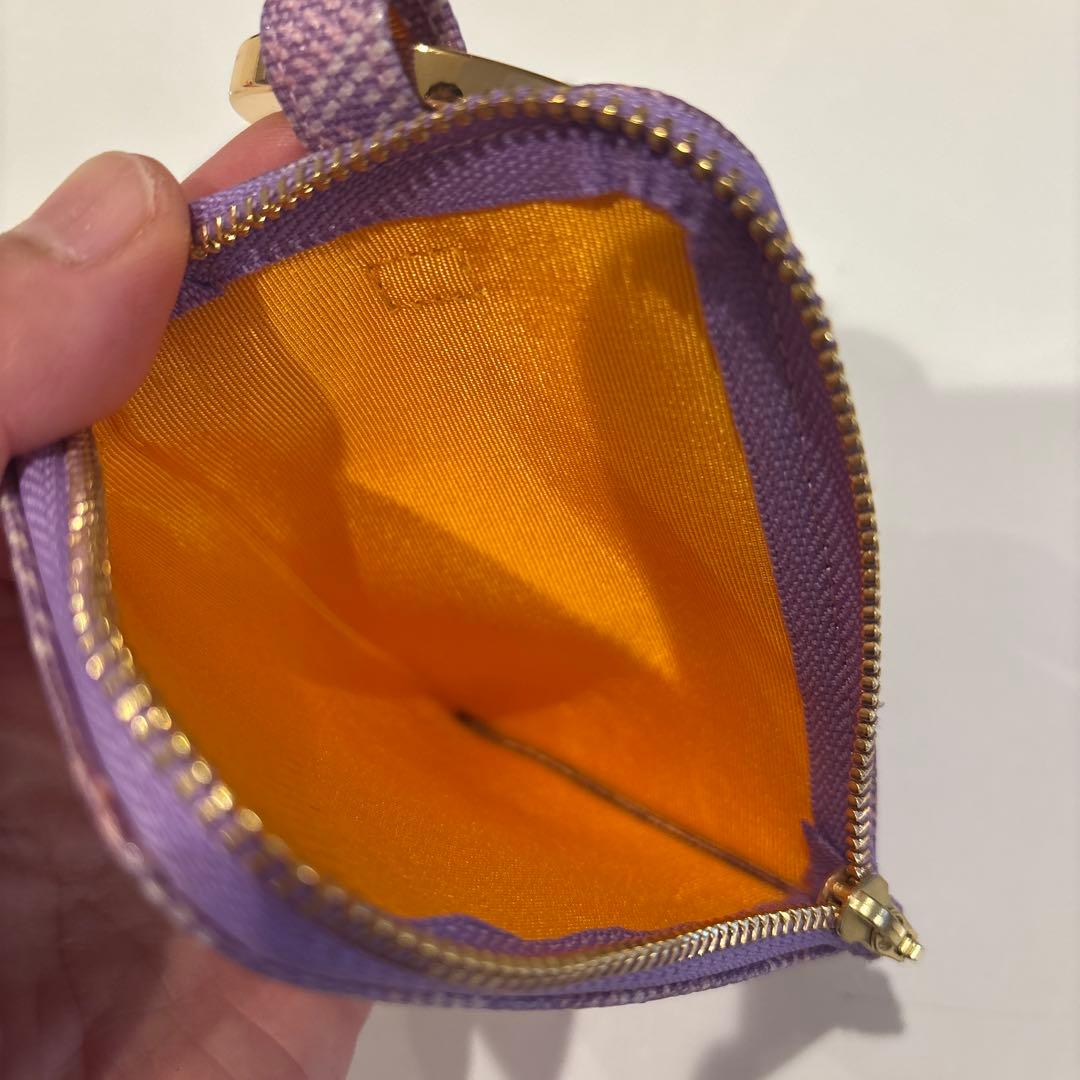 【美品♡】レザレクション　マルチポーチ　カナリー　ラベンダー