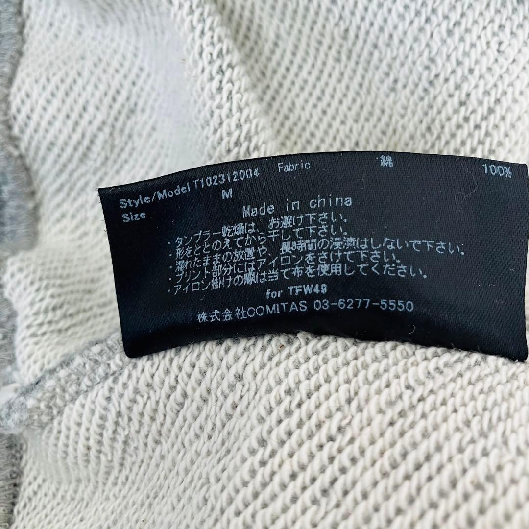 【美品】TFW49 EVERLAST コラボ パーカー スウェット ロゴ M