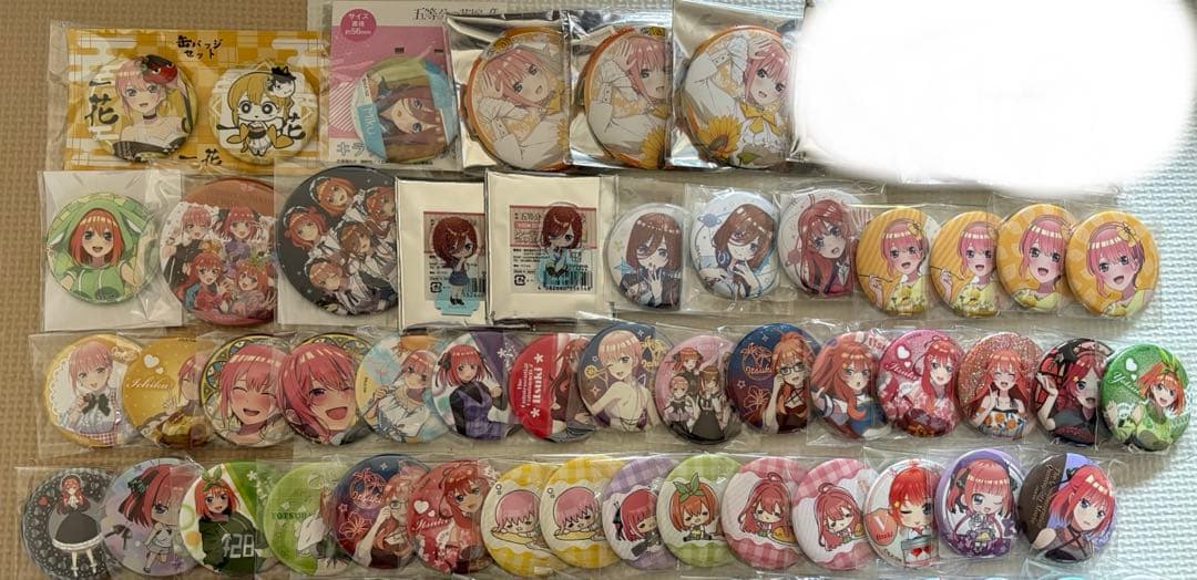 五等分の花嫁 缶バッジ まとめ売り