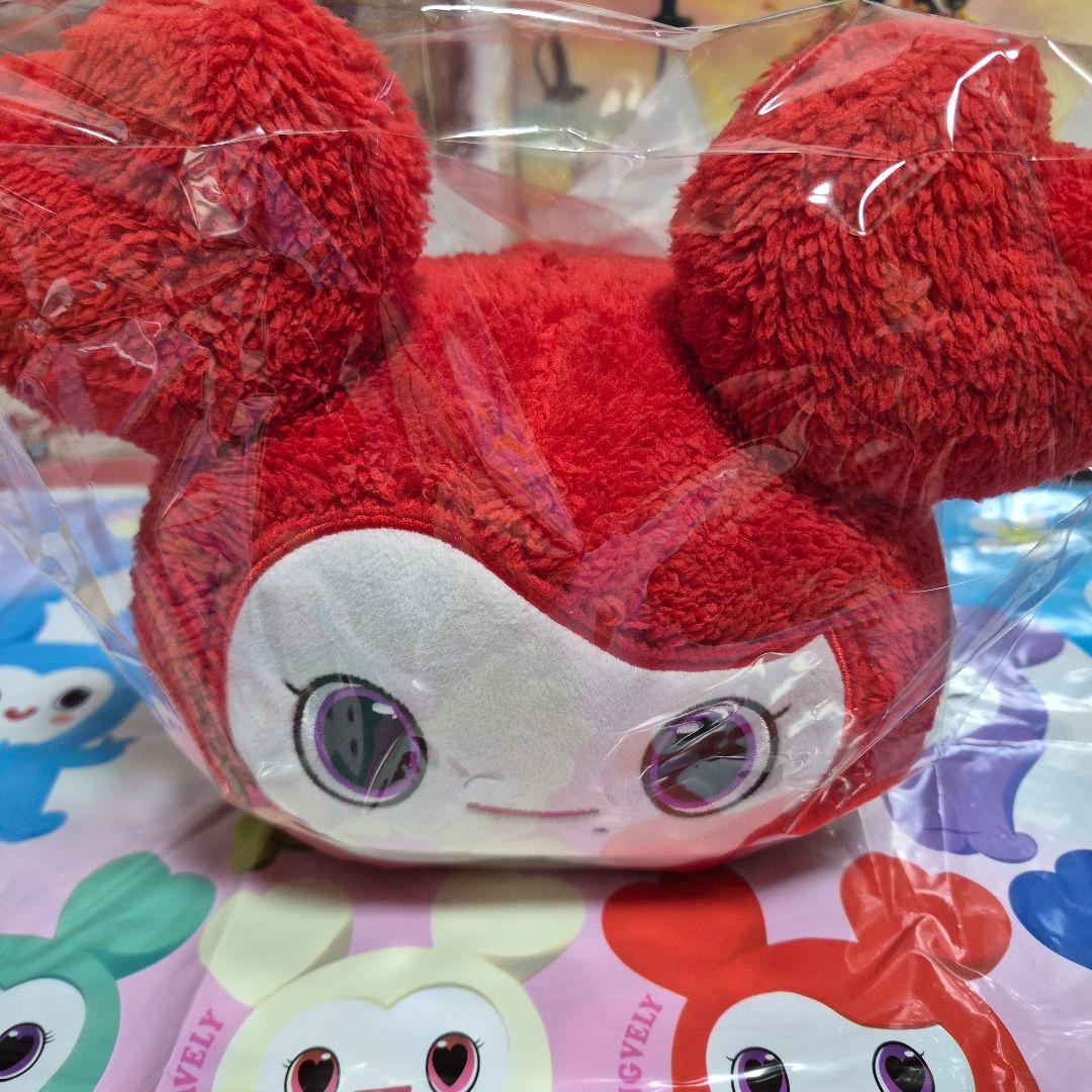TWICE LOVELYS ふわもこねんねBIGぬいぐるみ　モモ・サナ・チェヨン