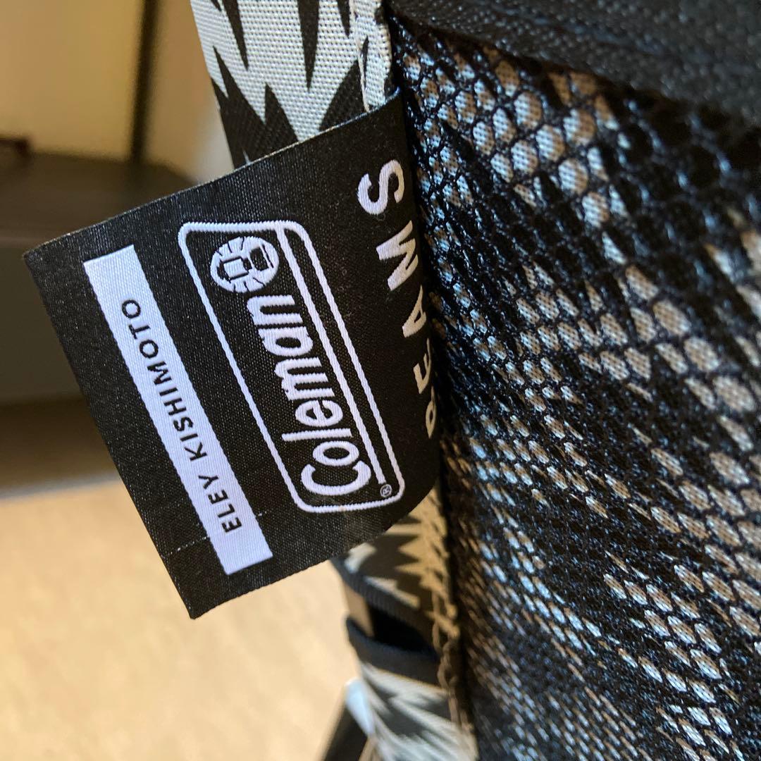美品　イーリー キシモト × コールマン × ビームス 別注 チェア　黒