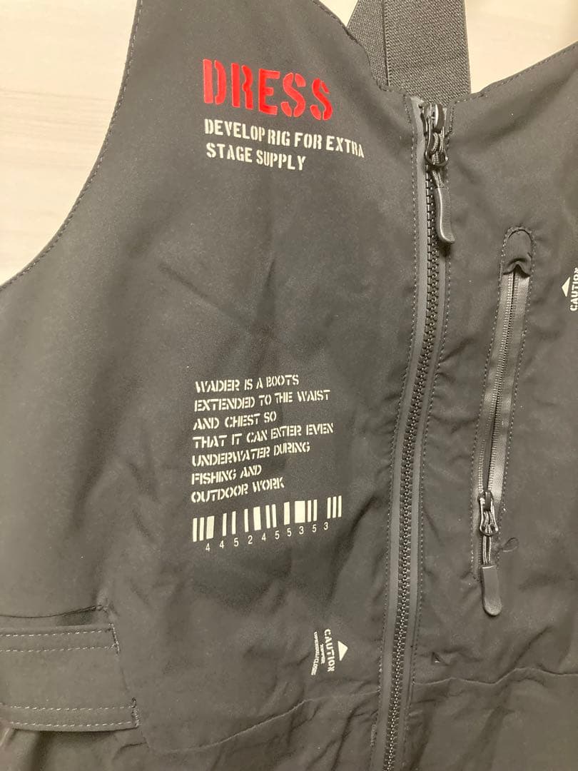 ドレス dressサロペットパンツパッド付 M 黒 使用3回 完売品 釣り