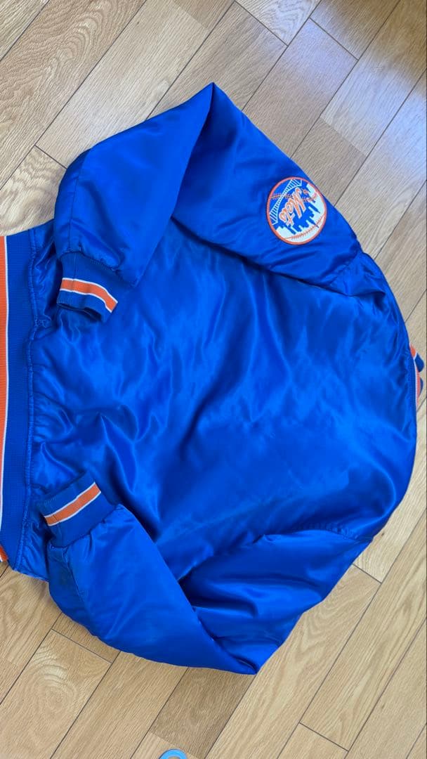 MLB Metsスタジャン USA製 90s ニューヨークメッツ ヴィンテージ