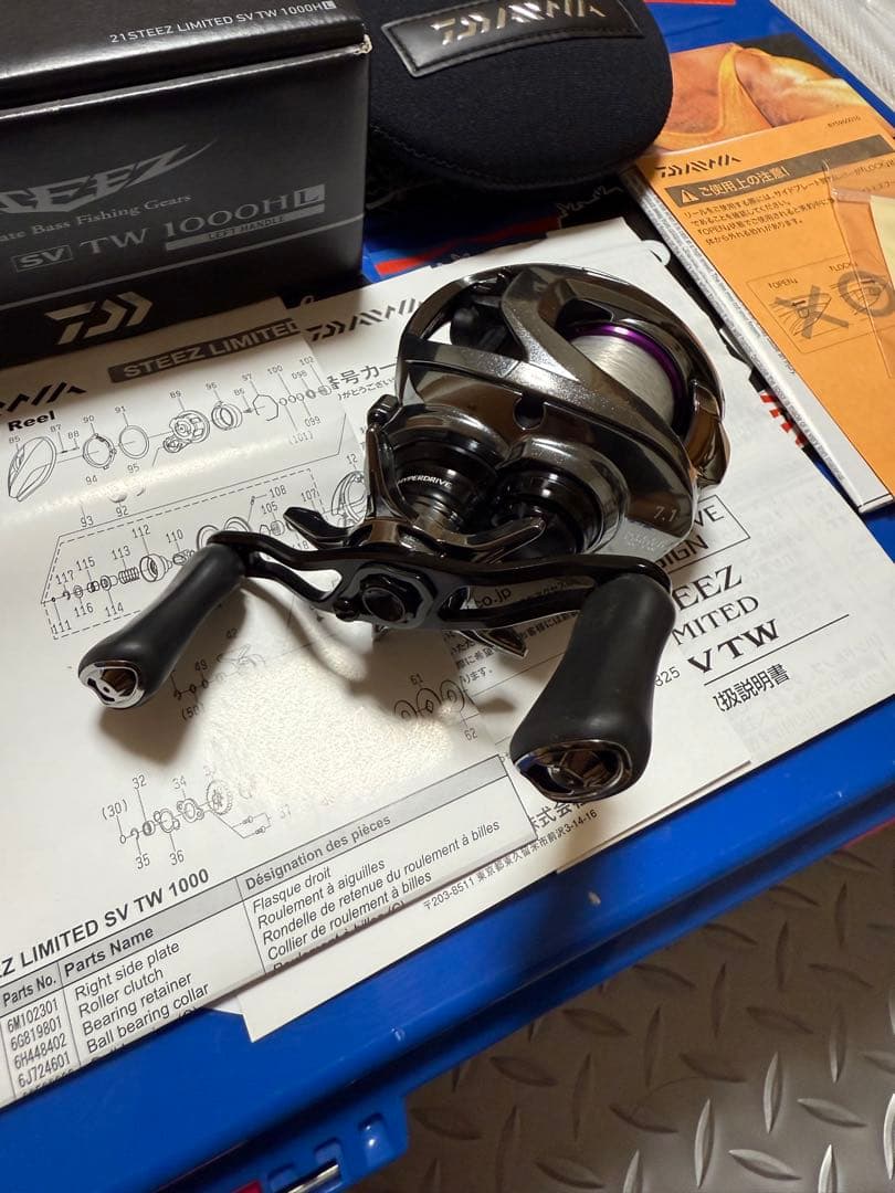スティーズリミテッド　☆美品☆　KTF　ネオスプール　 SV TW　1000HL